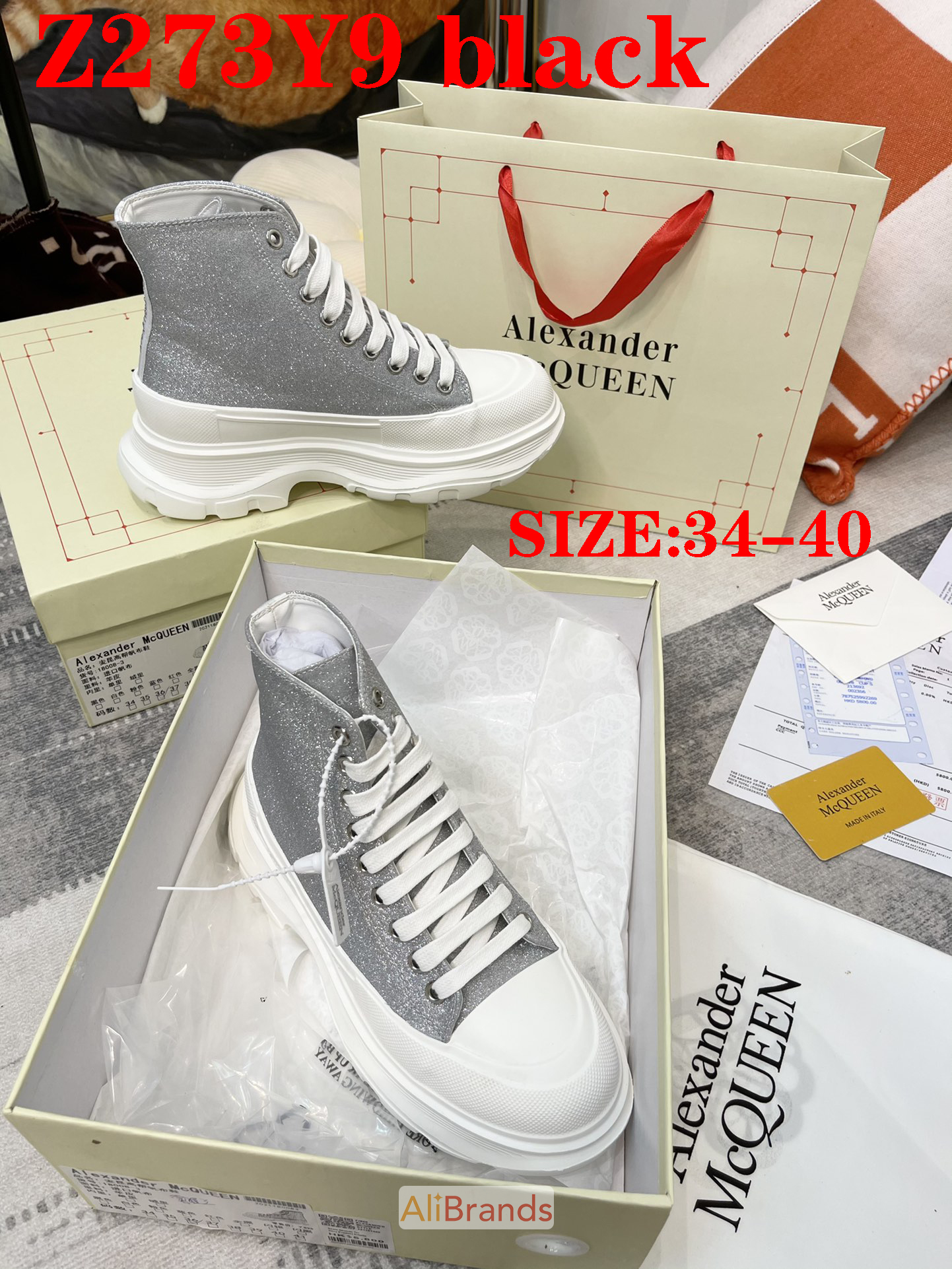 alexander mcqueens size 3