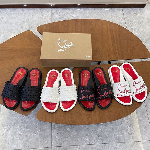 Louboutin slippers sale