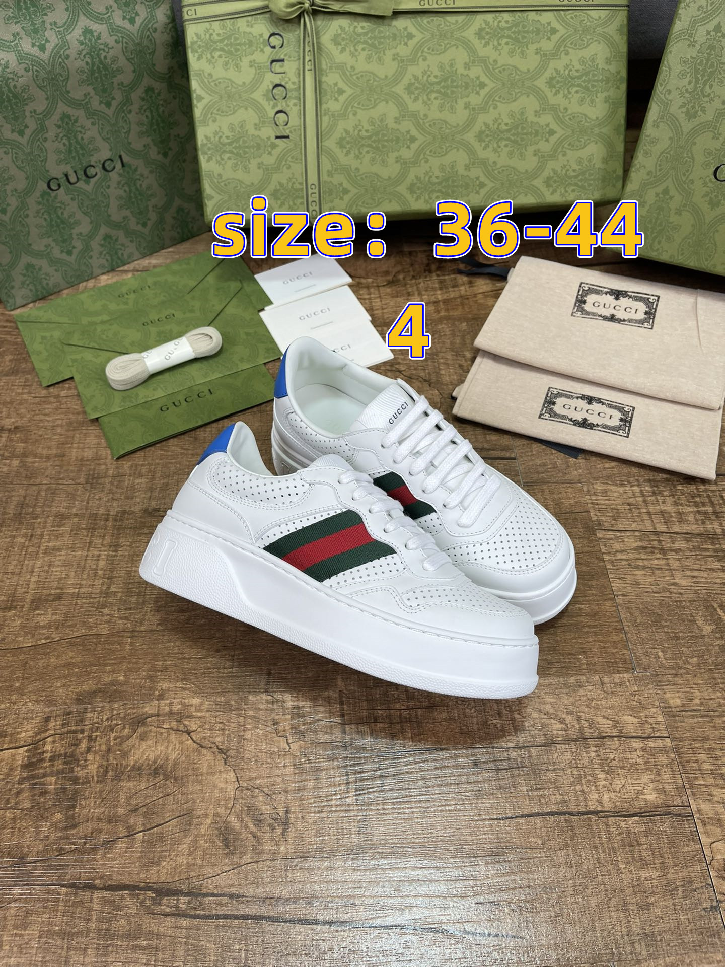 Gucci shoes size on sale 4