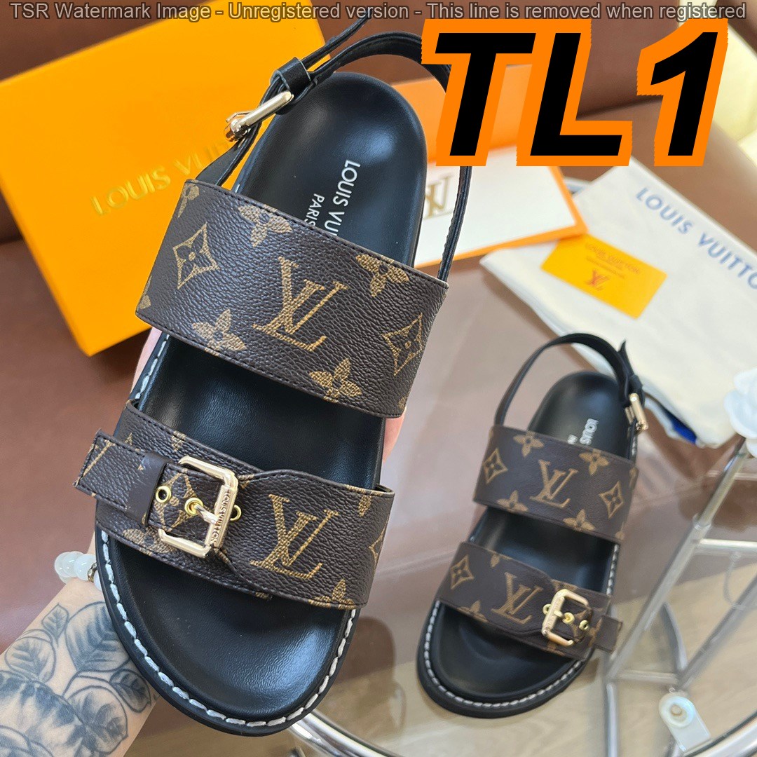 alibrands - louis vuitton sandals