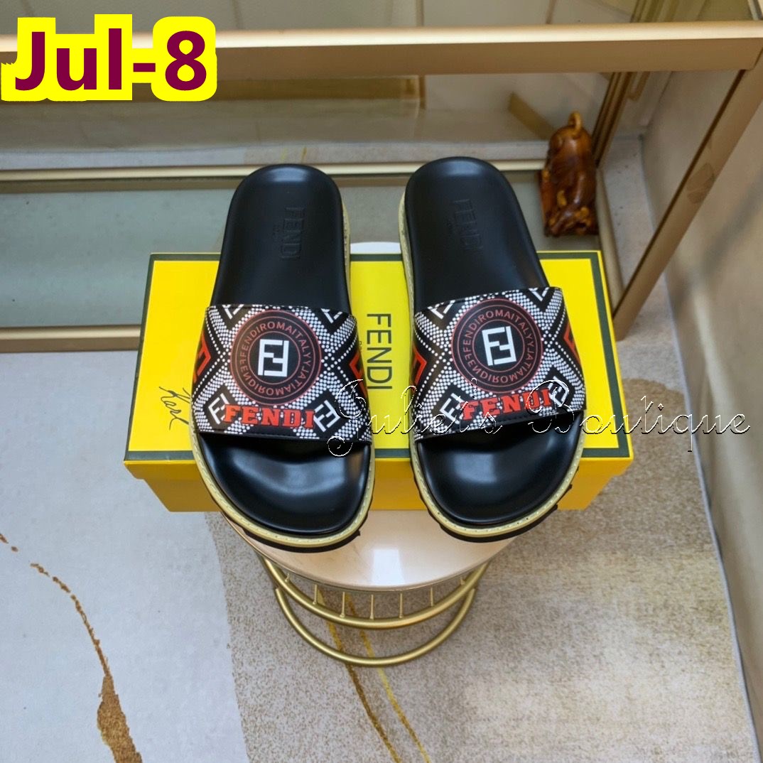 Fendi on sale palm slippers